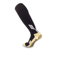 Échantillon gratuit Vente en gros Logo personnalisé Grip Sport Professional Chaussettes de compression longues et antidérapantes pour genou de football