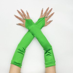 Guanti da sposa in maschera anni 1920 in poliestere 100% con perline a gancio lungo <span class=keywords><strong>Sade</strong></span> - Product Image 4