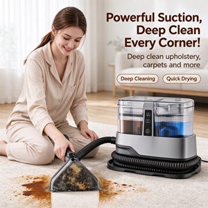 Portable <b>Upholstery</b> Cleaner <b>Machine</b> for Couch Sofa Carpet Spot Washer with Dual Tank Home Furniture Floor Carpet Use - Product Image 1