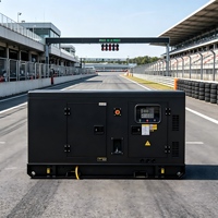 Générateur diesel silencieux haute puissance 250 kW résistant aux intempéries avec contrôle Deepsea, groupe électrogène industriel extérieur