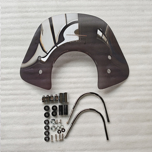 Pare-brise pour <span class=keywords><strong>Vespa</strong></span> GTS250/300, état <span class=keywords><strong>neuf</strong></span>, matériau PPMA, moto, taille moyenne, couleur fumée/transparente, pièces de rechange pour remplacement - Product Image 2