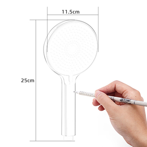 <span class=keywords><strong>Soffione</strong></span> doccia ad alta pressione con 5 getti, <span class=keywords><strong>soffione</strong></span> doccia potente con <span class=keywords><strong>risparmio</strong></span> <span class=keywords><strong>idrico</strong></span>, <span class=keywords><strong>soffione</strong></span> doccia manuale cromato - Product Image 3