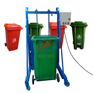 Popular electric bin lifter/trash cans lift machine