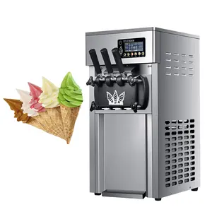 Tự động Ice-cream Making Machine mềm phục vụ máy làm kem tuyết Ice Maker máy để bán