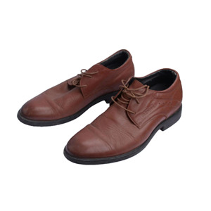 Zapatos Oxford Formales de Cuero con Cordones y Punta Cerrada para Hombre, de Alta Calidad, Usados, Venta al Por Mayor - Product Image 4