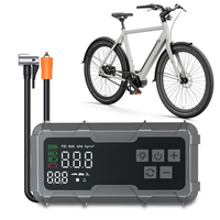 2 in 1 Portable Car Jump Starter with Tire Inflator 960A Peak 8000mAh Digital Air Compressor