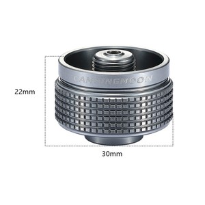 CAMPINGMOON气缸适配器铝合金户外炉灶适配器野营炉连接器适配器 - Product Image 4