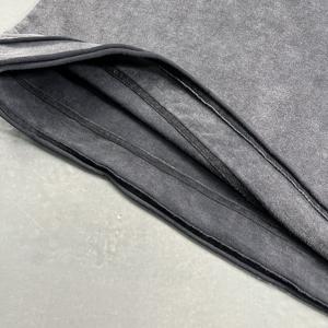 ODM/OEM 275g 100% 면 왁스 프린트 워싱 스플라이스 오프숄더 스트리트 티셔츠 (패셔너블한 남성용, 반팔) - Product Image 2