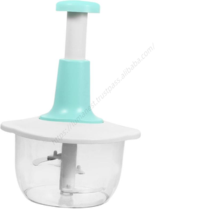 Mini hachoir manuel de cuisine pour légumes, ail et viande, type presse, pour usage domestique, batteur et mélangeur, vente en gros - Product Image 1