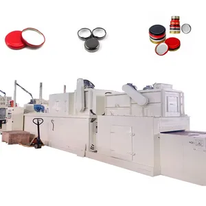 Twist Off Cap Glass Jar Metal Cap Making Machine Production Line