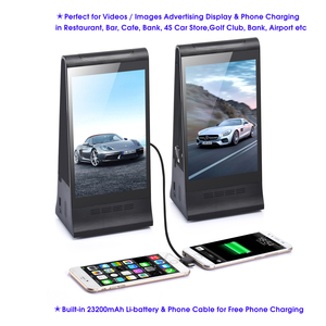 Quầy Bar Đổi Mới Độc Đáo Thiết Bị Máy Nghe Nhạc 8 Inch Của Khách Sạn Biển Báo Kỹ Thuật Số Phương Tiện Truyền Thông Lều <span class=keywords><strong>Menu</strong></span> Màn Hình Quảng Cáo Bàn Nhà Hàng - Product Image 3