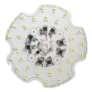 SMD alüminyum sürücüsüz LED PCB üreticisi modülü UFO tavan lambası için 50W 110lm/W