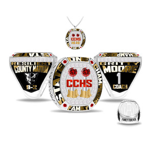 2025 personalizado fútbol baloncesto deportes Usssa béisbol Campeonato anillo - Product Image 4