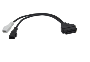 Quanwei Chất lượng cao không thấm nước 12V/24V OBD mở rộng Cording Cáp mã hóa đọc công cụ Chẩn đoán IEC nữ BS cho audi xe ô tô - Product Image 3