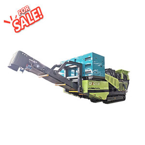 Concasseur mobile à chenilles pour le recyclage des déchets de construction, broyeur à percussion pour le calcaire, le granit et le basalte - Product Image 2
