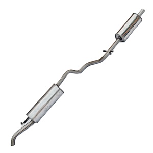 Silencieux d'échappement de <span class=keywords><strong>voiture</strong></span> pour Volkswagen JETTA Silencieux de <span class=keywords><strong>voiture</strong></span> en acier inoxydable Pièces détachées automobiles Tuyaux d'échappement pour VW Jetta Système d'échappement - Product Image 1