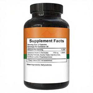 <span class=keywords><strong>Vitamina</strong></span> <span class=keywords><strong>C</strong></span> Liposomiale OEM ODM, Antiossidante ad Alto Assorbimento, Acido Ascorbico Liposolubile, Integratori Vitaminici con Assorbimento Potenziato - Product Image 5