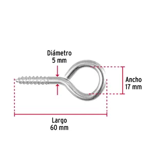 Master con 144 unità Blister con 2 occhielli chiusi di 22x100, FIERO - Product Image 3