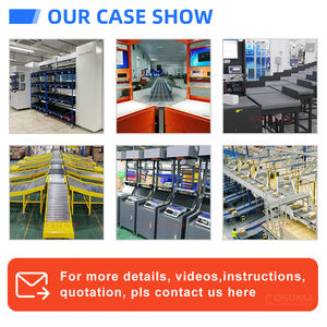 Otomatik parsel sıralayıcı e-ticaret Agv Robot 3d koymak duvar sıralama makinesi için <span class=keywords><strong>2</strong></span> konveyör bant ile e-ticaret lojistik - Product Image 2