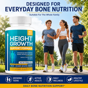 Wholesale OEM Private Label 60 Capsules Calcium Vitamin D3 K2 Lysine Natural Bone Growth <strong>Height</strong> Growth Supplement <strong>Booster</strong> - Product Image 6