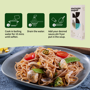 Fideos <span class=keywords><strong>de</strong></span> Konjac Secos con Sabor a <span class=keywords><strong>Avena</strong></span>, Pasta Vegana a Base <span class=keywords><strong>de</strong></span> Plantas, <span class=keywords><strong>Sin</strong></span> <span class=keywords><strong>Gluten</strong></span>, Baja en Carbohidratos, <span class=keywords><strong>Sin</strong></span> Azúcar, Alimento para Dieta Deportiva en Caja - Product Image 4
