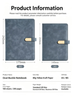 Articles promotionnels personnalisables en gros pour cadeaux d'affaires : agenda, journal, carnet imprimé sur mesure, carnet en cuir PU personnalisé