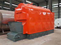 Nouveau Chauffage Industriel Horizontal à Air Chaud 1 Tonne au Charbon ou aux Granulés 1M BTU pour Usine de Fabrication