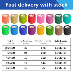 شريط لاصق مرن قابل للتنفس من Xingda للاستخدامات الرياضية والطبية والبيطرية - Product Image 6