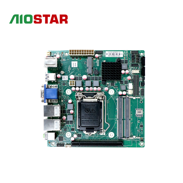 Mini-ATX Industrial Motherboard with Intel H110 Chipset 6th/7th and Generation Intel Core I3/i5/i7 CPU in Stock
