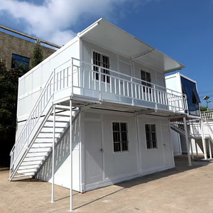 Moderno Marruecos bajo costo triángulo prefabricado plegable casa de contenedores estructura aislada diseño prefabricado a prueba de terremotos casas - Product Image 2