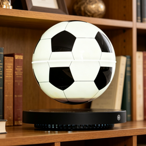 HCNT Floating And Spinning LED Football Lamp Touch Control Levitating Soccer Ball Night <b>Light</b> Desk Lamp Office Decoration - Product Image 5