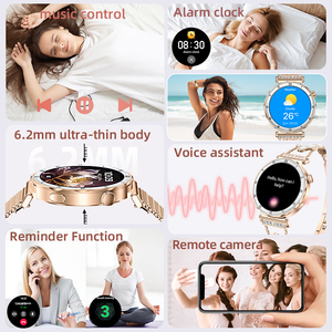 Reloj Inteligente Ultrafino LIGE BWI222 (2 Correas) para Mujer, Contesta y Realiza Llamadas, Monitor de Actividad Física, Frecuencia Cardíaca, Reloj Inteligente para Mujer, Android IOS - Product Image 6