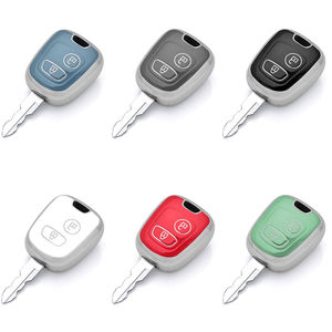 Boîtier de <span class=keywords><strong>clé</strong></span> à distance DM Silver adapté aux <span class=keywords><strong>Peugeot</strong></span> 206 207 307, boîte à <span class=keywords><strong>clé</strong></span> d'origine Dongfeng <span class=keywords><strong>Peugeot</strong></span>, <span class=keywords><strong>porte</strong></span>-clés à <span class=keywords><strong>clé</strong></span> droite - Product Image 1