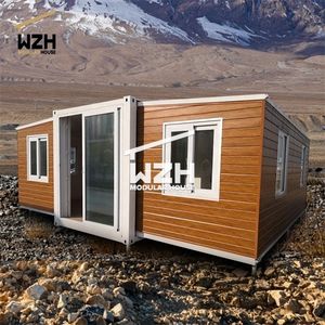 20ft יוקרה נייד מודולרי פלדה להרחבה בית 1-4 חדר שינה ידידותי לסביבה בניין משרדים - Product Image 1