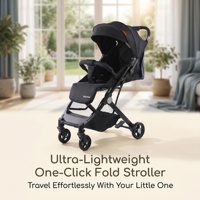 Poussette légère à une direction, pliable, amortissante, certifiée CE, pratique pour les voyages en famille