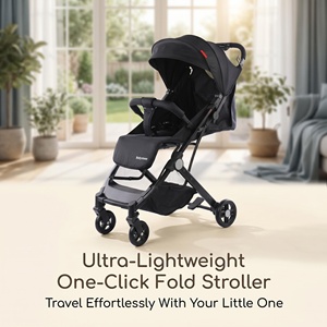 Cochecito Ligero Unidireccional, Plegable y con Amortiguación, Certificado CE, Conveniente para <span class=keywords><strong>Viajes</strong></span> Familiares - Product Image 2