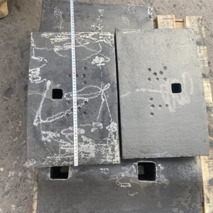 Placa de revestimiento de trituradora de impacto de alto rendimiento, nueva, para minería de cemento y mineral, piezas de fundición para trituradoras - Product Image 4