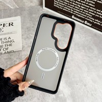 Étui de téléphone portable de luxe antichoc mat magnétique anti-traces de doigts pour Samsung Galaxy S26 S25 S24 S23 Ultra A37 A57 A36 A56 A55