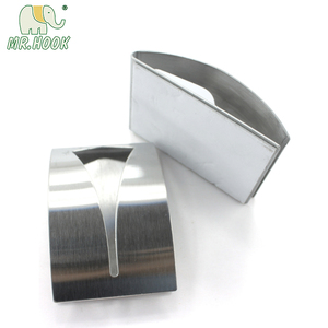 Probebi nhà bếp hoặc phòng tắm tự dính rustproof chải tay thép không gỉ khăn móc - Product Image 4