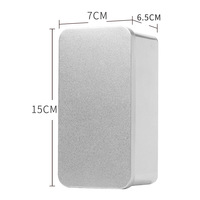 Boîte de rangement rectangulaire en fer blanc pour biscuits, bonbons et thé avec impression de logo personnalisée ; Stockage alimentaire ; Approvisionnement direct usine