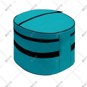 Bolsa de almacenamiento para casco de motocicleta, bolsa redonda de poliéster azul para equipo de conducción - Product Image 5