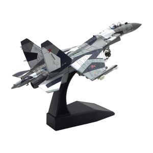 เครื่องบินรบ SU35รัสเซียของเล่นเครื่องบินของเล่นสำหรับเด็กขนาด1/100สำหรับตกแต่งเดสก์ท็อป - Product Image 5