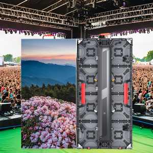 จอ LED ให้เช่าสำหรับเวที P3.91 สำหรับใช้งานกลางแจ้ง กันน้ำ 7680Hz อ่านได้แม้กลางแดด 170 °   แผงไฟ LED มุมมองกว้างสำหรับงานคอนเสิร์ตสด - Product Image 4