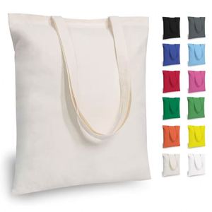 Bolsas de Tela de Algodón Recicladas para Compras, Imprimibles y Personalizables al por Mayor, con Logotipo Impreso Personalizado - Product Image 1