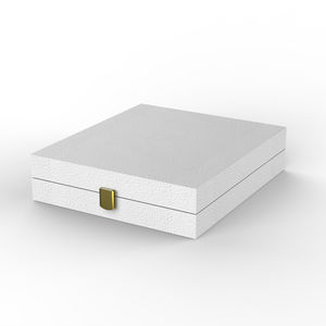 Scatola di cuoio di lusso con bottiglia di profumo vuota cilindro di alta qualità trasparente OEM <span class=keywords><strong>vetro</strong></span> 50 <span class=keywords><strong>ml</strong></span> bottiglia di profumo - Product Image 2