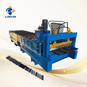 Machine <span class=keywords><strong>de</strong></span> formage à froid <span class=keywords><strong>de</strong></span> tôles <span class=keywords><strong>de</strong></span> <span class=keywords><strong>toiture</strong></span> profilées sur mesure <span class=keywords><strong>de</strong></span> qualité industrielle, pour tôles ondulées en métal - Product Image 1
