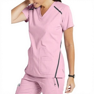 INDEX SPORTSWEAR Uniforme Médico Unisex para el Cuidado de la Salud, 100% Algodón, Tejido Ligero, Detección de Agujas, Hecho a Medida - Product Image 1