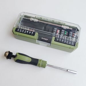 ชุดไขควงแบบมีด้ามจับ 43 ชิ้น ทำจากเหล็ก S2 พร้อมหัวไขควงแบบเมตริกและแกนยืดหยุ่น ชุดเครื่องมือซ่อมแซมบ้าน - Product Image 5