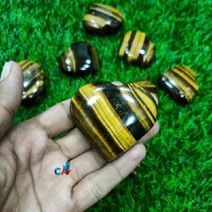 Hot Sale Tiger Eye Quartz Heart <b>Crystal</b> Figurine Carved Natural Healing for <b>Feng</b> <b>Shui</b> Indie's Love Theme Home Decoration Gift - Product Image 1