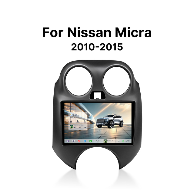 Youducar for Micra/March 2010-2017 Android Car Radio Player Head Unit Navigation Built-in GPS Capacitive Touch Screen CarPlay
